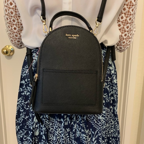 KATE SPADE MINI CONVERTIBLE BACKPACK CROSSBODY - Picture 2 of 8